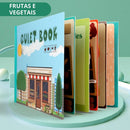 Livro Interativo Montessori Educação Infantil - QuietBook